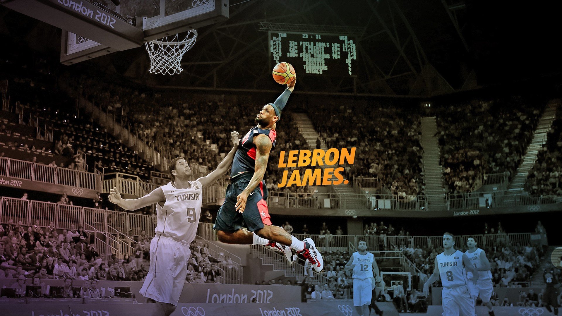 詹姆斯强迫对方改变防守策略展现统治力，詹姆斯的进攻绝招